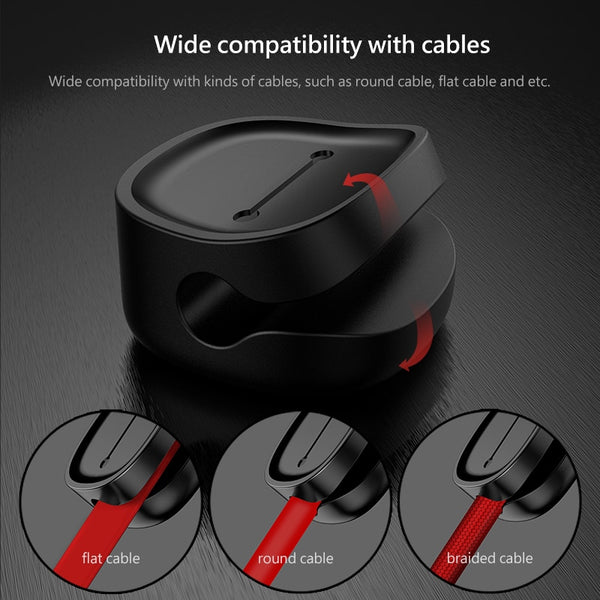 Praktische magnetische Kabelclips mit minimalistischer Optik