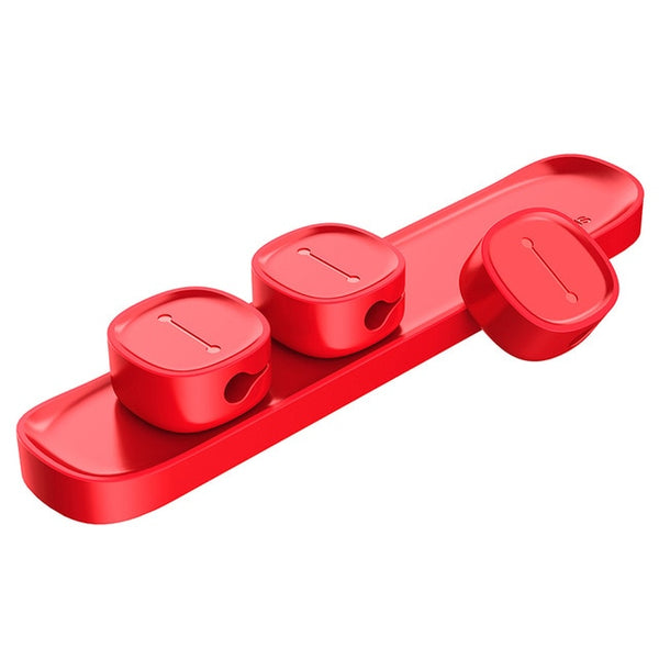 Praktische magnetische Kabelclips mit minimalistischer Optik