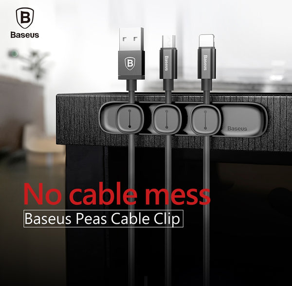 Praktische magnetische Kabelclips mit minimalistischer Optik