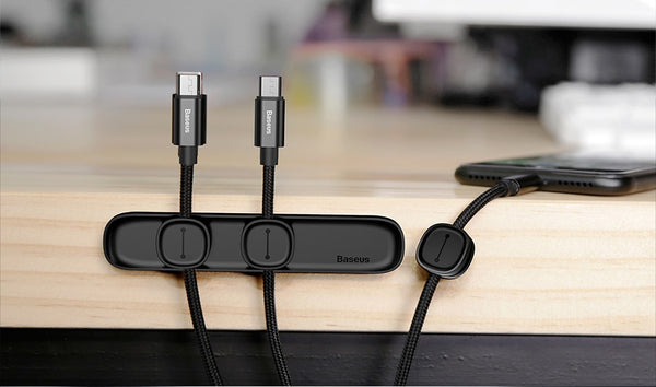 Praktische magnetische Kabelclips mit minimalistischer Optik