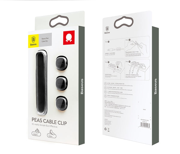 Praktische magnetische Kabelclips mit minimalistischer Optik